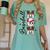 Retro Baseball Mom Mama Baseball Life Softball Life Game Day Women's Comfort Colors T-Shirt Violet