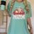 Retro Coffee Baseball Mama Mother's Day Baseball Mom Women's Comfort Colors T-Shirt Violet