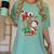 Santa Baseball Football Soccer Pajamas Ho Ho Christmas Xmas Women's Comfort Colors T-Shirt Violet Santa Baseball Football Soccer Pajamas Ho Ho Christmas Xmas Women's Comfort Colors T-Shirt Violet