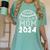 Senior Baseball MOM 2024 Graduation Caps Women's Comfort Colors T-Shirt Violet Senior Baseball MOM 2024 Graduation Caps Women's Comfort Colors T-Shirt Violet
