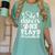 She Dances He Plays Mom Of Both Dance And Baseball Mom Women's Comfort Colors T-Shirt Violet
