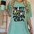 In My Softball Baseball Mom Era Retro Groovy Mom Of Both Women's Comfort Colors T-Shirt Violet In My Softball Baseball Mom Era Retro Groovy Mom Of Both Women's Comfort Colors T-Shirt Violet