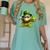 St Patrick’s Day Baseball Shamrock Player Women's Comfort Colors T-Shirt Violet