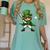St Patrick’s Day Leprechaun Baseball Irish Graphic Women's Comfort Colors T-Shirt Violet St Patrick’s Day Leprechaun Baseball Irish Graphic Women's Comfort Colors T-Shirt Violet