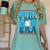In My T-Ball Mom Era Baseball Mom Groovy Mother's Day Raglan Baseball Tee Women's Comfort Colors T-Shirt Violet