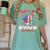 That's My Nephew Out There Baseball Cream Drip Crossed Bat Women's Comfort Colors T-Shirt Violet That's My Nephew Out There Baseball Cream Drip Crossed Bat Women's Comfort Colors T-Shirt Violet