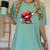 Valentines Day Baseball Dabbing Red Heart Love Boys Women's Comfort Colors T-Shirt Violet