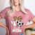 Ball Mom Soccer Baseball Mom Heart Women's Heather T-Shirt Heather Mauve Ball Mom Soccer Baseball Mom Heart Women's Heather T-Shirt Heather Mauve