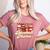 Baseball Mama Coffee Game Day Vibes Baseball Mom Women's Heather T-Shirt Heather Mauve