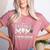 Baseball Mom Caffeine Fueled Game Day Essential Women's Heather T-Shirt Heather Mauve Baseball Mom Caffeine Fueled Game Day Essential Women's Heather T-Shirt Heather Mauve
