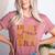 In My Baseball Mom Era For Mama Women's Heather T-Shirt Heather Mauve In My Baseball Mom Era For Mama Women's Heather T-Shirt Heather Mauve