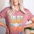 In My Baseball Mom Era Retro Groovy Style Sports Mama Women's Heather T-Shirt Heather Mauve In My Baseball Mom Era Retro Groovy Style Sports Mama Women's Heather T-Shirt Heather Mauve