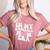 In My Baseball Mom Era Retro Groovy Women's Heather T-Shirt Heather Mauve In My Baseball Mom Era Retro Groovy Women's Heather T-Shirt Heather Mauve