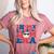 In My Baseball Mom Era Smile Face Retro Women's Heather T-Shirt Heather Mauve In My Baseball Mom Era Smile Face Retro Women's Heather T-Shirt Heather Mauve