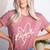 Baseball Mom Heart Game Day Mother's Day Player Women's Heather T-Shirt Heather Mauve Baseball Mom Heart Game Day Mother's Day Player Women's Heather T-Shirt Heather Mauve