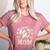 Baseball Mom Mama Mother's Dog In My Baseball Mom Era Women's Heather T-Shirt Heather Mauve Baseball Mom Mama Mother's Dog In My Baseball Mom Era Women's Heather T-Shirt Heather Mauve