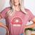 Baseball Mom Rainbow Great Team Mom Women's Heather T-Shirt Heather Mauve