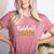 Baseball Mom Sport Baseball Lover Mother's Day Women's Heather T-Shirt Heather Mauve Baseball Mom Sport Baseball Lover Mother's Day Women's Heather T-Shirt Heather Mauve