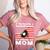 My Baseball Player Calls Me Mom Baseball Mom Women's Heather T-Shirt Heather Mauve My Baseball Player Calls Me Mom Baseball Mom Women's Heather T-Shirt Heather Mauve