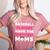 Baseball Players Have The Prettiest Moms Baseball Moms Women's Heather T-Shirt Heather Mauve Baseball Players Have The Prettiest Moms Baseball Moms Women's Heather T-Shirt Heather Mauve