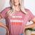 Better Not Mess With This Baseball Mom Women's Heather T-Shirt Heather Mauve Better Not Mess With This Baseball Mom Women's Heather T-Shirt Heather Mauve