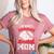 Beware Serious Baseball Mom Game Cheerleading Family Women's Heather T-Shirt Heather Mauve