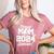 Class Of 2024 Senior Year Baseball Mom Senior 2024 Women's Heather T-Shirt Heather Mauve