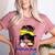 Colombia Baseball Mom Messy Bun Women's Heather T-Shirt Heather Mauve