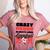 Crazy Proud Always Loud Baseball Mom Saying Premium Women's Heather T-Shirt Heather Mauve Crazy Proud Always Loud Baseball Mom Saying Premium Women's Heather T-Shirt Heather Mauve