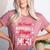 My Favorite Baseball Player Calls Me Mimi For Baseball Mom Women's Heather T-Shirt Heather Mauve
