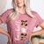 Happy Mother's Day Baseball Mom Leopard Softball Lover Women's Heather T-Shirt Heather Mauve Happy Mother's Day Baseball Mom Leopard Softball Lover Women's Heather T-Shirt Heather Mauve