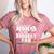 I'm Not Just His Mom I'm His Biggest Fan Baseball Mom Women's Heather T-Shirt Heather Mauve