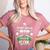I'm Not Just His Mom I'm His Number 1 Fan Baseball Mommy Women's Heather T-Shirt Heather Mauve