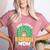 One Lucky Baseball Mom St Patricks Day Rainbow Mother Mama Women's Heather T-Shirt Heather Mauve One Lucky Baseball Mom St Patricks Day Rainbow Mother Mama Women's Heather T-Shirt Heather Mauve
