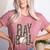 Play Ball Women Graphic Baseball Mom Baseball Women's Heather T-Shirt Heather Mauve Play Ball Women Graphic Baseball Mom Baseball Women's Heather T-Shirt Heather Mauve