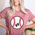 Pregnant Baseball Mom Pregnancy Announcement Baby Feet Belly Women's Heather T-Shirt Heather Mauve