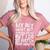 Proud Sassy Baseball Mom Women's Heather T-Shirt Heather Mauve