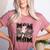 Retro Baseball Mom Mama Baseball Life Mother's Day Baseball Premium Tri-Blend Women's Heather T-Shirt Heather Mauve