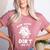 Rub Some Dirt On It Cute Girls Retro Baseball Mom Softball Women's Heather T-Shirt Heather Mauve Rub Some Dirt On It Cute Girls Retro Baseball Mom Softball Women's Heather T-Shirt Heather Mauve