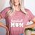 Senior Mom Baseball Player Son Senior Baseball Mom 2024 Women's Heather T-Shirt Heather Mauve