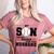 My Son Throws Harder Than Your Husband Baseball Mom Women's Heather T-Shirt Heather Mauve