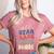All Star Baseball Mom Women's Heather T-Shirt Heather Mauve All Star Baseball Mom Women's Heather T-Shirt Heather Mauve