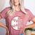 It Takes a Lot Of Balls To Be a Baseball Mom Women's Heather T-Shirt Heather Mauve