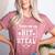 I Teach My Kid To Hit And Steal Baseball Mom Women's Heather T-Shirt Heather Mauve I Teach My Kid To Hit And Steal Baseball Mom Women's Heather T-Shirt Heather Mauve