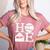 Vintage Baseball Home Tennessee State Outline Baseball Mom Women's Heather T-Shirt Heather Mauve Vintage Baseball Home Tennessee State Outline Baseball Mom Women's Heather T-Shirt Heather Mauve