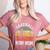 Vintage Baseball Mom Mom Baseball Lover Women's Heather T-Shirt Heather Mauve