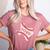 Vintage Texas State Map Home Baseball Lover Baseball Mom Women's Heather T-Shirt Heather Mauve Vintage Texas State Map Home Baseball Lover Baseball Mom Women's Heather T-Shirt Heather Mauve
