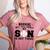 Warning Will Yell Loudly My Son Baseball Mom Women's Heather T-Shirt Heather Mauve