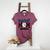 Baseball Mom Blue Varsity Baseball Mama Cute Mother's Day Women's Heather T-Shirt Heather Maroon