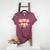 Baseball Mom Coquette Pink Bow Baseball Mom Women's Heather T-Shirt Heather Maroon